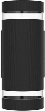 Dusk to Dawn Outdoor Lighting, Bling Exterior Wall Sconce - ETL Listed, Outdoor Light Fixtures Wall Mount Cylinder Design -White Up Down Outdoor Lights for House, Porch, Backyard (2 Pack)