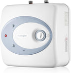 Electric Tank Water Heater-8 Gallon Under Sink Instant Hot Water for RV, Camper, Kitchen, Food Truck, 120V 1500W, Blue, Wall or Floor Mounted