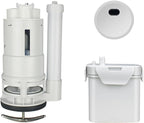 KERDE 3-Inch Water Tank Accessories Touchless Toilet Flush Kit, Automatic Toilet Flusher, Dual Flush Valve Replacement Kit, Battery Powered, One-Piece Toilet Repair,height 10in -11in (3L-24CM)