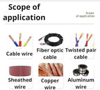 8-in-1 Wire Stripper Tool | 1000V Voltage Tester + Crimper/Cutter | 10-24 AWG Electrical Pliers with Non-Slip Grip (ETL Certified)