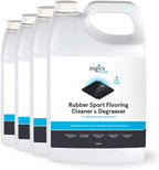 Zogics Rubber Flooring Cleaner and Degreaser – Cleaner Concentrate and Heavy Duty Degreaser for Rubber Floors and Mats, Biodegradable and Non Toxic Cleaner (4 Gallons/Case)