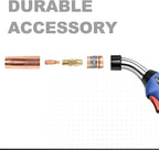 Heavy Duty Mig Gun 20ft Replacement for Miller Millermatic 200/210/211/212/250/251 Welder M25 with tips (tip .035)