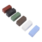 Metal Polishing Bar Multi Functional Solid Wax Metal Buffing Paste for Stainless Steel Aluminum Copper 6 Pcs Set