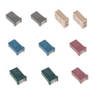 15A 20A 25A 30A 40A 32V Mini Automotive MCASE Shaped Cartridge Fuse Kit (Pack of 10pcs)