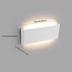 15"Modern LED vanity light,20W Dimmable 5 CCT (3000K-6500K) Adjustable Wall Lamp,Up and Down Wall Lighting,Indoor Wall Sconce for Bedroom,Staircase,Hallway,Dressing Table,4 Pack（White）