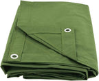 Mytee Products 12' x 16' Green Canvas Tarp 12oz Heavy Duty Water Resistant