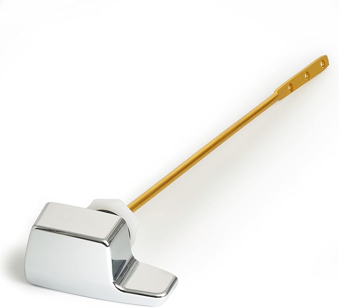 Qualihome TOTO Toilet Handle Replacement THU004-CP - Side Mount Toilet Handle Tank Flush Lever - Toilet Bowl Handles Side Mount - ELJER Toilet Handle Replacement - Chrome Polished