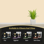 EVOLVE Signature Paint & Primer: Luxury Paint & Primer for Indoor & Outdoor Surfaces, Minimal Odor, Satin Sheen (Pinewood Yellow, 5 Gallon)