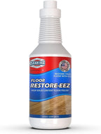 Clean-eez Ultimate Floor Restorer & Polish - Revitalize, Protect, Shine Wood, Laminate, Vinyl, Bamboo, Slate, Terracotta & More (1 Bottle)