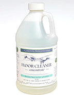 Clean Living Essentials Floor Cleaner – Multi-Surface, Non-Toxic, Plant-Based, pH Neutral, Family & Pet Friendly. Naturally scented for everyday clean. (Rosemary, Mint + Tea Tree)