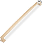 COTYKILEY 10 Pack 10 Inch(254mm) Champagne Bronze Cabinet Handles Gold Kitchen Cabinet Pulls Cabinet Door Handles Kitchen Cabinet Hardware