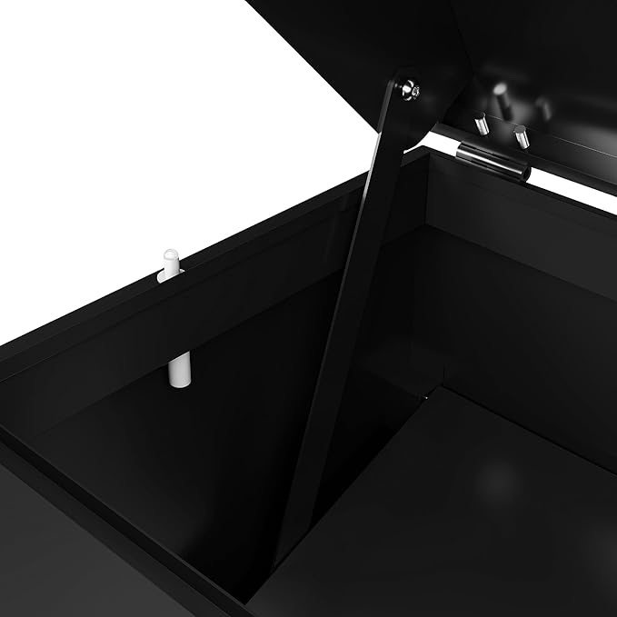 Package Delivery Box for Outside, Cold-Rolled Steel 2-in-1 Anti-Theft Lockable Package Mailbox, Large Parcel Drop Box for Packages & Mails, Weatherproof Rustproof Outdoor Porch Curbside Delivery Box