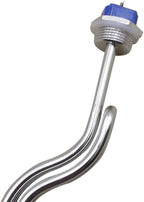 DERNORD 240V 6500W Immersion Ripple Foldback Brewing Water Tubular Heater Element with 1 Inch NPSM Thread White