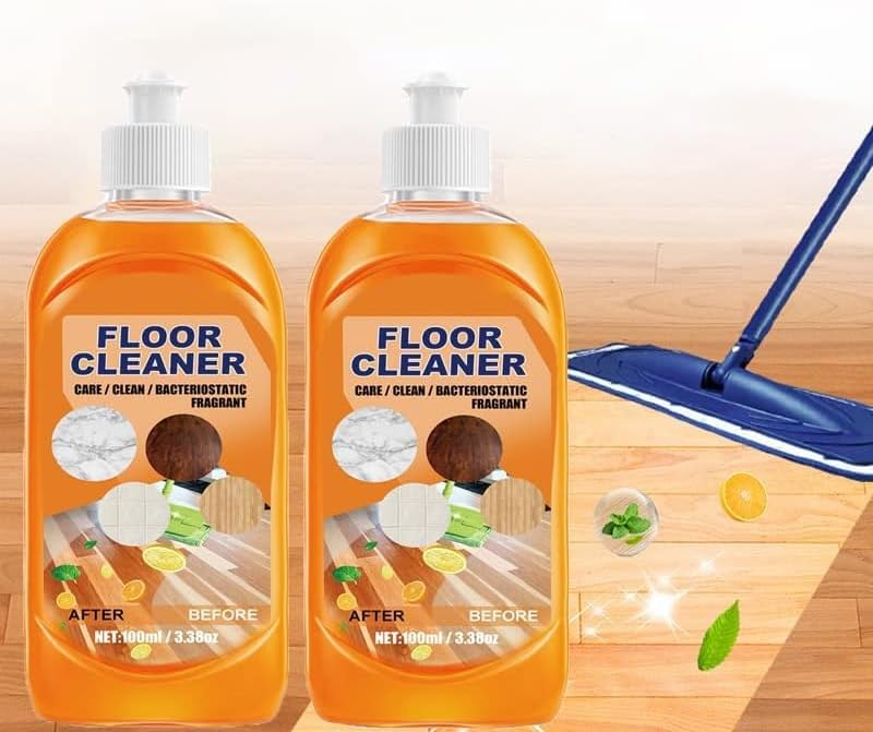2 PCS Momeng FloorOrange, FloorCare,Momeng Floor Liquid, Powerful Decontamination Floor, Multipurpose Concentrate