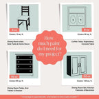 Country Chic All-in-One Chalk Paint for Furniture, Cabinets, Home Decor, Crafts, Eco-Friendly, Matte Finish, Built-In Primer & Top Coat for Wood, Metal - Daydreamer (blue) Pint (16 oz)