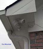 RuggedGrade 20W Turin II TT Series LED Security Light - Motion Sensor Flood Light - 2,400 Lumens - 240° Sensor - Color Selectable 3000K/4000K/5000K - White Housing - Outdoor Light - DLC 5.1 Premium