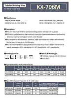 (Made in USA) Kiswel E71T-1C/1M .035 in. Dia 10lb. Flux Cored Welding Wire