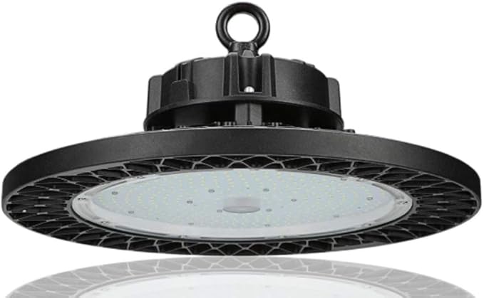 200 Watt UFO High Bay | 5000K Daylight High Output 28762 Lumens | Wired 200W 120-277V High Bay | 50000 Life Hours 141LM/W | 1 Pack by GoodBulb