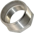 2" Male NPT to 1-1/2" Female NPT Female Reducing/Reducer Bushing Pipe Fitting,Adapter,Stainless Steel SS 304 Hex Bushing…