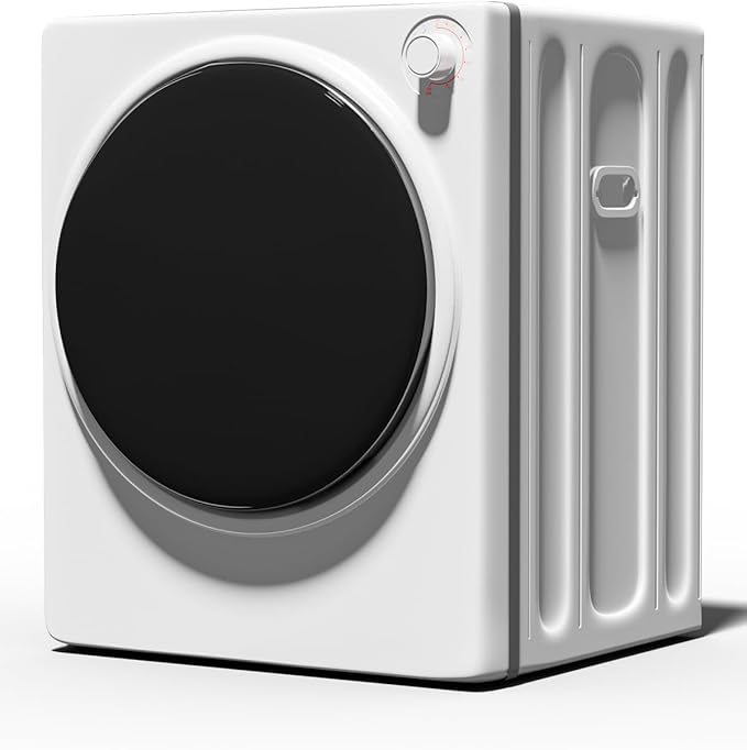 Washer and Dryer Combo Set,Full-Automatic 21LBS Washing Machine with 10 Washing Programs & 2.6 CU FT Portable Laundry Dryer with 4 Automatic Drying Mode