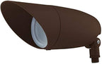 Nuvo 62/1206 One Light 12.2-Inch LED Landscape Floodlight, 12W/120V, 3000K/1240 Lumens, Bronze