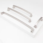 COTYKILEY 10 Pack 3.75 Inch(96mm) Brushed Satin Nickel Cabinet Handles Kitchen Cabinet Pulls Cabinet Door Handles Kitchen Cabinet Hardware