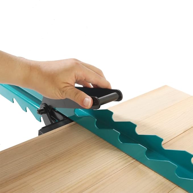 Triden Panel Clamp Vise for Making Cutting Boards, Table Tops & Cabinet Tops (Single, Turquoise)