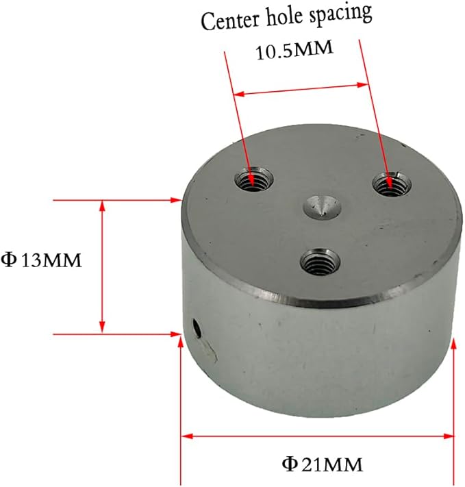 GPS RTK level, centering rod, carbon fiber horizontal bubble accessories with screw holes（21x13mm silver white）