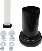 Wall Hung Toilet Gasket and Connector Set Compatible with Geberit 152.404.46.1/240.752.11.1-Includes Drain Pipe,Flush Pipe,Nuts,Washers,Installation Kit Bowl Replacement