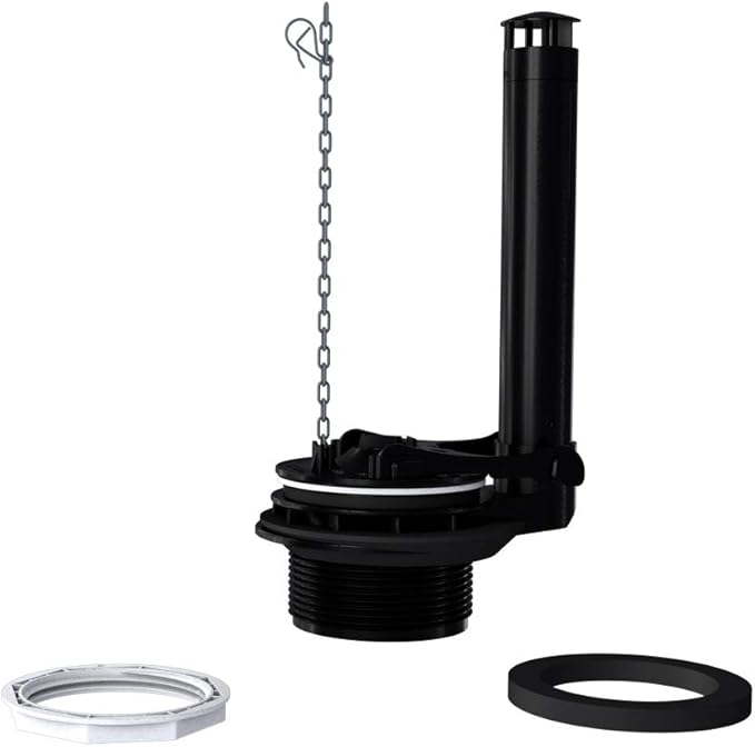 R&T 3-Inch Toilet Flapper Valve Adjustable Flush Volume Toilet Repair Kit for 2-piece Toilet A21026