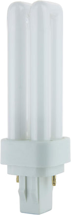 Sunlite 40538 PLD13/SP27K/10PK Double Twin Tube Compact Fluorescent Lamp, PLD 2-Pin, 13 Watts, 660 Lumens, 2700K Soft White, 2-Pin (GX23-2) Base, 10 Pack