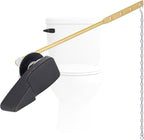 Hygie Rinse Front Mount Metal Toilet Handle Replacement Kit Compatible with American Standard/Mansfield/Gerber/TOTO/Kohler Toilet, Toilet Tank Flusher Lever with Flapper Chain, Oil-Rubbed Bronze