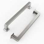 FILTA Cabinet Handles 7 Inch 10 Pack Brushed Nickel Cabinet Pulls for Kitchen Metal Drawer Pulls Modern Cabient Hardware Cupboard Handles