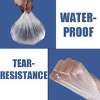 20 Pieces Plastic Drop Cloth, Multiple Waterproof Cloth Sheets for Painting, Dust-Proof and Rustproof, 9x12 Feet Tarp, Furniture Cover