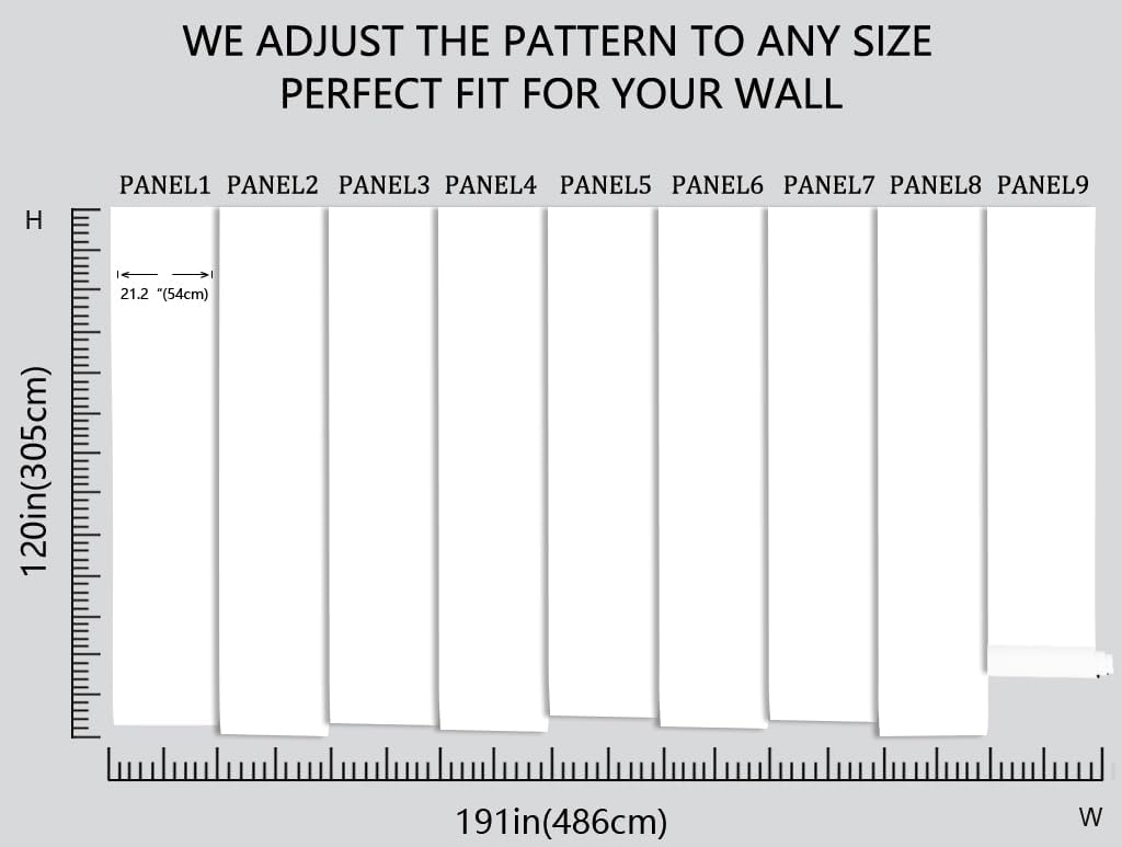 Ancient Large Trees Forest Wallpaper, Large Background Wall Mural, Decorating Bedroom, Living Room, Bath Room(Non-self-Adhesive)