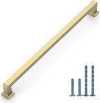 6 Pack 12.6"(320mm) Gold Cabinet Pulls Kitchen Cabinet Handles Drawer Pulls Cupboard Hardware for Cabinets CK0078