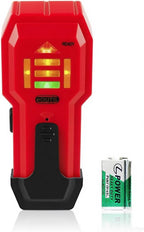Stud Finder Wall Scanner Wood and Metal Detector Sensor for 3/4 inch Thickness Wall (ST102-Red)