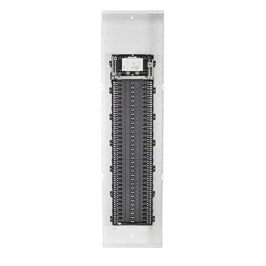 Leviton 66 Space, 66 Circuit Indoor Load Center with 200 Amp Main Circuit Breaker, LP620-BPD