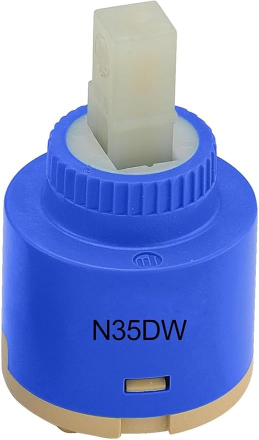 35mm Faucet Cartridge Certification Ceramic Tap Cartridge Mix Faucets Inner Cartridge Replacement for Single Lever Faucet, Monobloc Bathroom or Kitchen Mixer Faucets