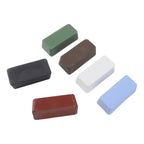 Metal Polishing Bar Multi Functional Solid Wax Metal Buffing Paste for Stainless Steel Aluminum Copper 6 Pcs Set