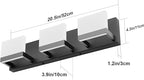 Tipace Black LED Vanity Lighting Fixture Modern 3 Lights Vanity Lights for Bathroom Black Bathroom Wall Light Fixtures 6000K