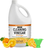 Harris Multi-Purpose White Vinegar Household Surface Cleaner, Orange Scent, 128oz, Easy Pour Funnel Included