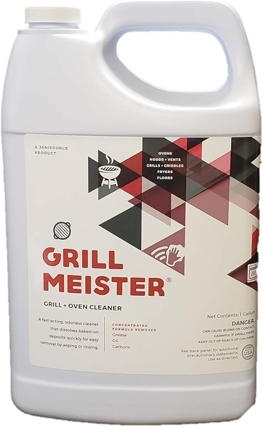 GrillMeister Grill, Grate & Oven - Heavy Duty Cleaner/Degreaser,1 Gallon