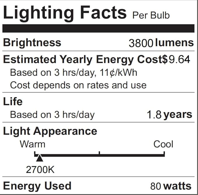 PAR38 Flood Light Bulbs, 80W 120V Halogen Bulb Dimmable, E26 Base PAR38 Bulb 2700K Warm White for Indoor and Outdoor, High Brightness PAR38 Halogen Flood Light - 4PACK