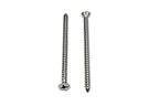 Bolt Dropper #12 X 2'' Stainless Steel Flat Head Phillips Wood Screw, (25 pc), 18-8 (304) Stainless Steel Sheet Metal Screws - Type A Point, Plain Finish