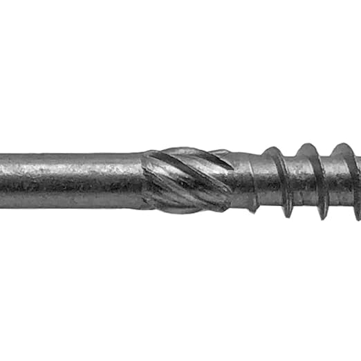 Jake Sales #15 x 2-1/2" Construction Lag Screw Stainless Steel T-30 Torx/Star Drive Heavy Duty Lag Screw Far Superior to Common Lag Screws Modified Truss Washer Head - 50 Count