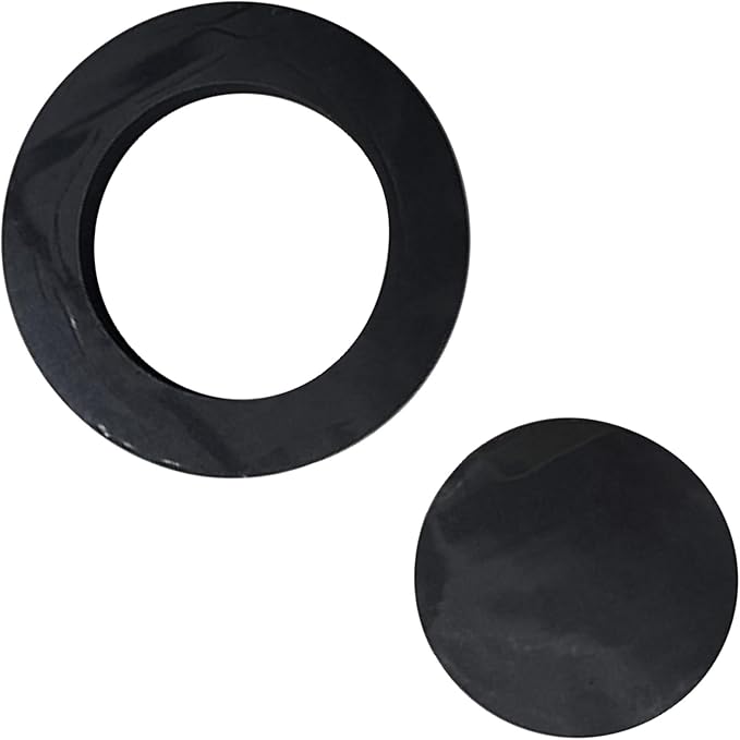 Z1200-NEOSEAL-GSKT-4 4" Bonded Neo-Seal Closet Gasket Kit Replacement for Wall Hung Toilet (Black)