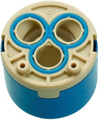 Diameter 35mm Ceramic Faucet Cartridge Replacement for Single Handle Kitchen Basin Shower Faucet Part, Ceramic Faucet Valve