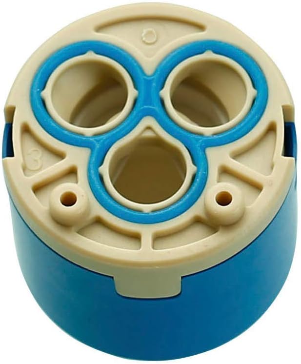 Diameter 35mm Ceramic Faucet Cartridge Replacement for Single Handle Kitchen Basin Shower Faucet Part, Ceramic Faucet Valve