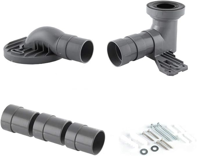Drain Pipe Wing Shifter Toilet Fitting, Toilet Connector Toilet Shifter Toilet Accessories Toilet Sewer Installation Fitting